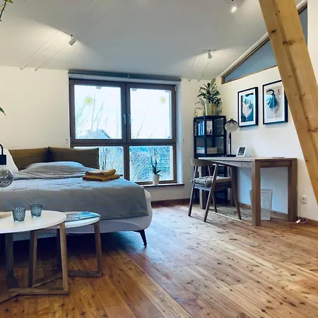 Oekologisch Wohnen Im Gruenen Apartamento *